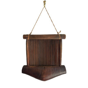 Early 1900s African Wooden Strip Weave Loom